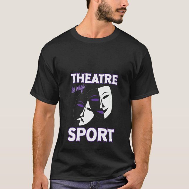 Camiseta Teatro femenino es mi divertido teatro deportivo c (Anverso)