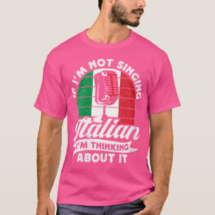 Camiseta Teatro femenino ópera musical cantando coro