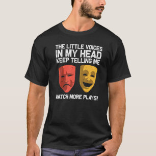 Camiseta Teatro genial para hombres y mujeres teatro musica