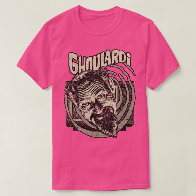 Camiseta Teatro Ghoulardi Shock 1963 (Diseño del anverso)
