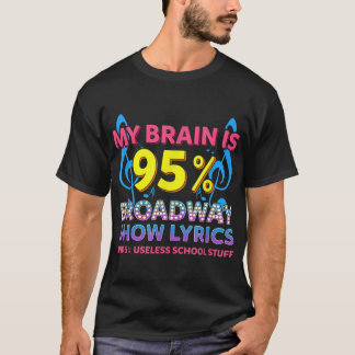 Camiseta Teatro Gracioso Humor Broadway Musical Show Escena