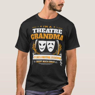 Camiseta Teatro Grandma Gift caballos de poni 