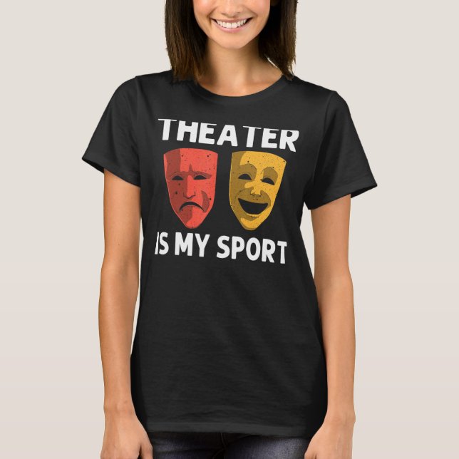 Camiseta Teatro Guay Para Hombres Teatro Musical De Broadwa (Anverso)