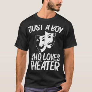 Camiseta Teatro Guay Para Niños Actor De Drama Comedia
