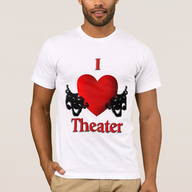 Camiseta Teatro I Heart (Anverso)