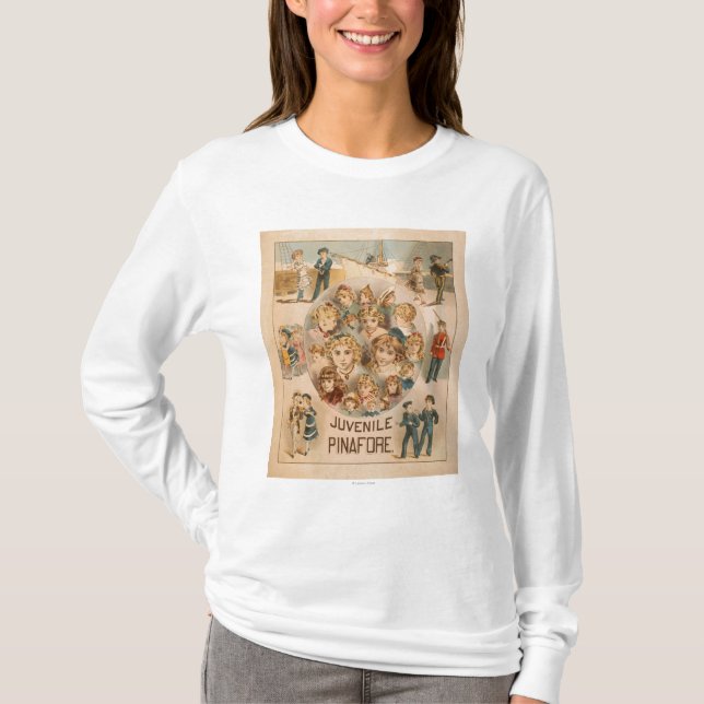 Camiseta Teatro juvenil 2 del delantal de Nueva York de (Anverso)