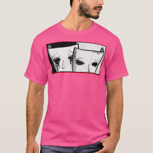 Camiseta Teatro Mask Soft Grunge Drama Comedia Y Tragedia 