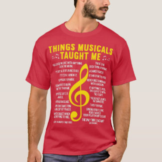 Camiseta Teatro musical de Broadway 3
