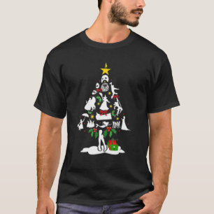 Camiseta Teatro musical de Broadway Árbol de Navidad Diver