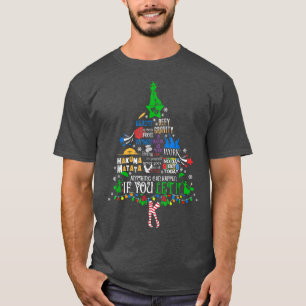 Camiseta Teatro musical de Broadway Árbol de Navidad Divert