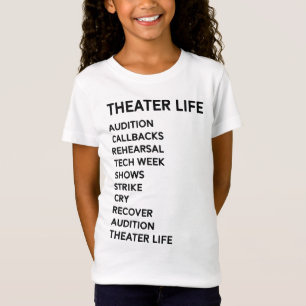 Camiseta Teatro musical de Broadway del drama divertido de