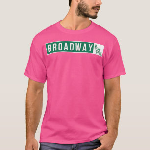 Camiseta Teatro musical - Rótulo de Broadway Street