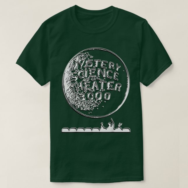 Camiseta Teatro Mysterys Science 3000 (Diseño del anverso)