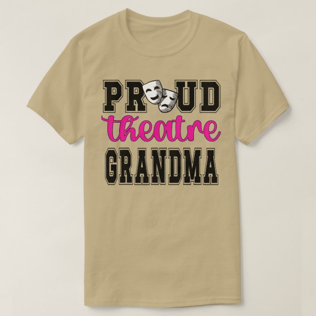 Camiseta Teatro Orgullosa Abuela Teatro (Diseño del anverso)