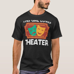 Camiseta Teatro Para Chicas Mamá Canción De Drama Musical 1