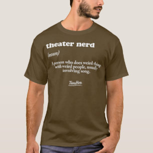 Camiseta Teatro Teatro de interpretación Nerd