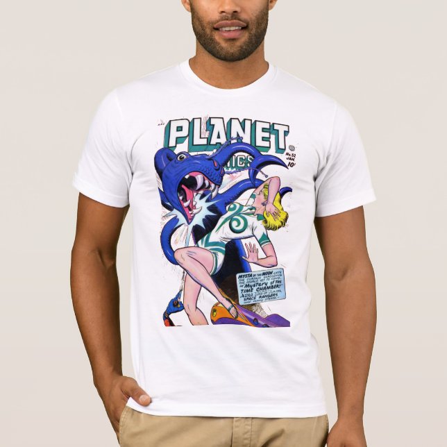 Camiseta Tebeos #52 del planeta del arte de la cubierta (Anverso)