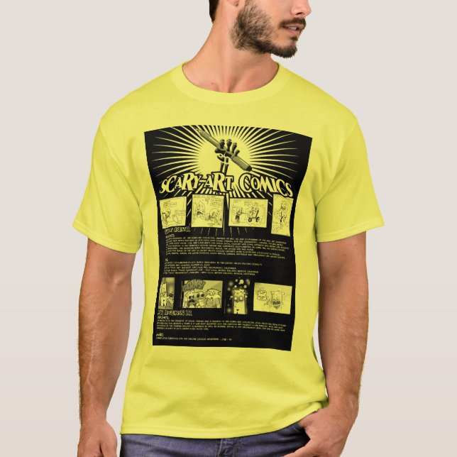Camiseta Tebeos del Asustadizo-Arte (Anverso)