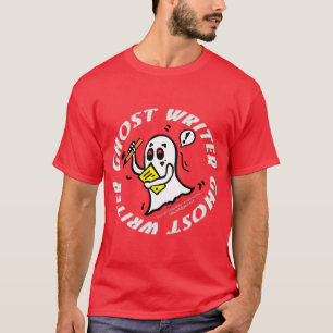 Camiseta Tebeos divertidos del escritor de fantasma que