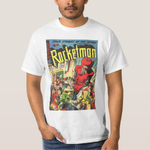Camiseta Tebeos retros - Rocketman
