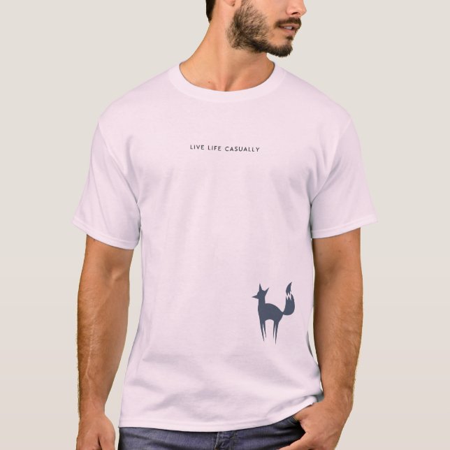 Camiseta Tech Casual Luxury Fox Peacoat (Anverso)