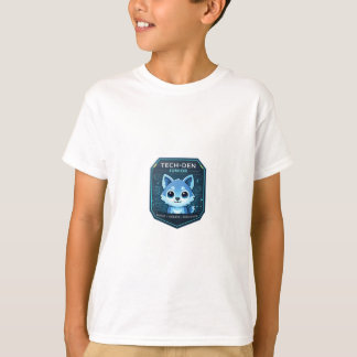 Camiseta Tech-Den Junior Construye-Crea-Descubre