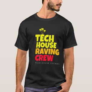 Camiseta Tech House Dj House Festival de la Discoteca de la