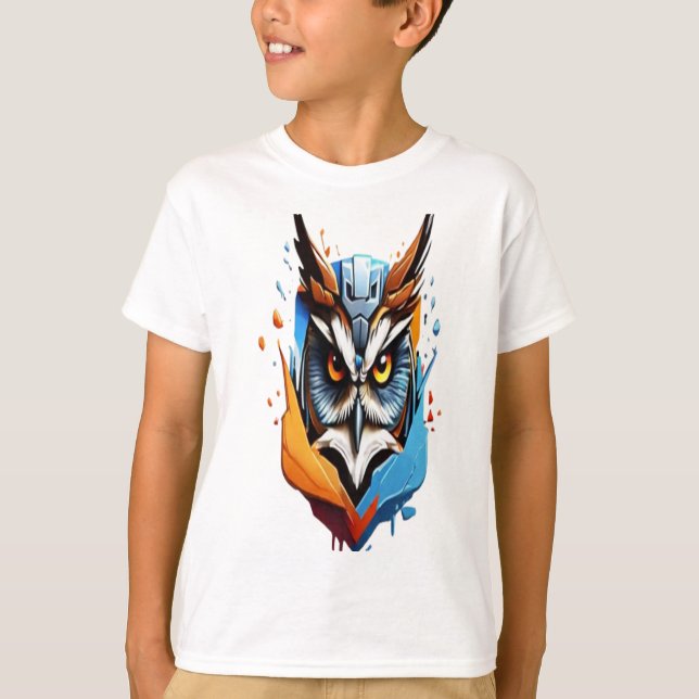 Camiseta Tech Owl Adventures: Gear Up in Style! (Anverso)