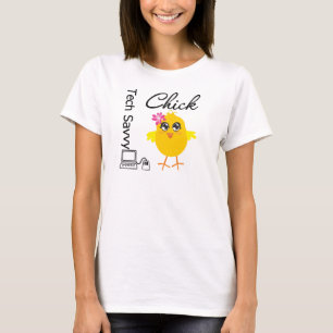 Camiseta Tech Savvy Chick