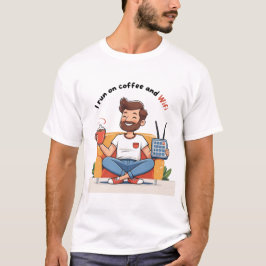 Camiseta Tech T-Shirt - Humor de trabajo remoto