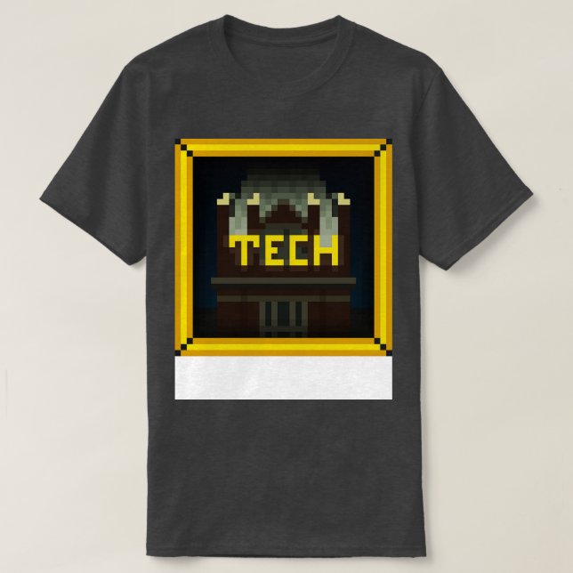Camiseta Tech Tower GOLD BORDER TShirt (Diseño del anverso)