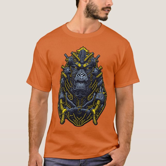 Camiseta Techno Apes (Anverso)