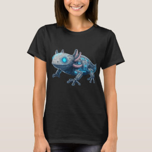 Camiseta Techno Axolotl - Diseño de Robot Adorable