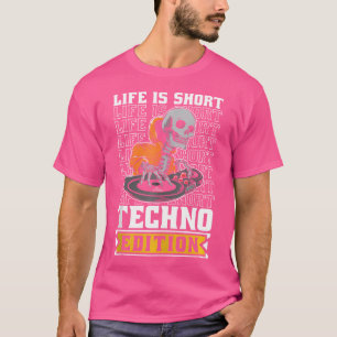 Camiseta Techno Clubbing Hardtekk Raver Rave Electro Techno