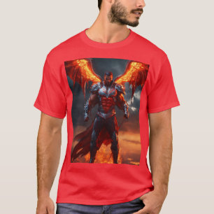 Camiseta Techno-Devil: al mando del campo de batalla digita