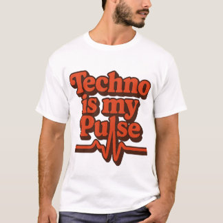 Camiseta Techno es mi pulso