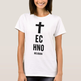 Camiseta Techno es mi religión 90 Raver Rave Edm