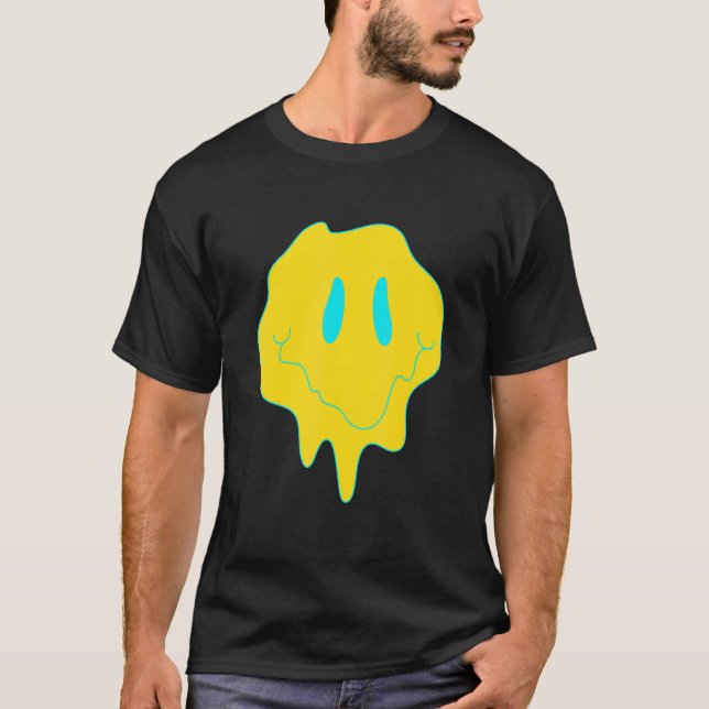 Camiseta Techno Melting Edm Music Festival Rave Dubstep (Anverso)