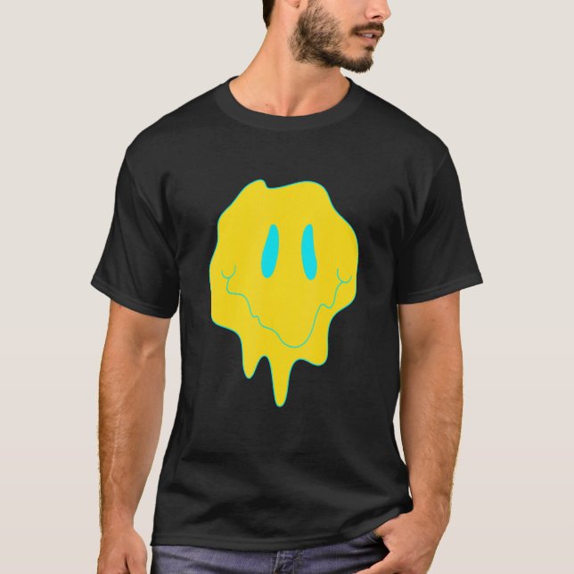 Camiseta Techno Melting Edm Music Festival Rave Dubstep (Anverso)