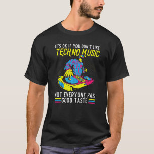 Camiseta Techno Music Trance Raver Headbanger Edm House Mu
