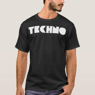 Camiseta TECHNO negrita 1