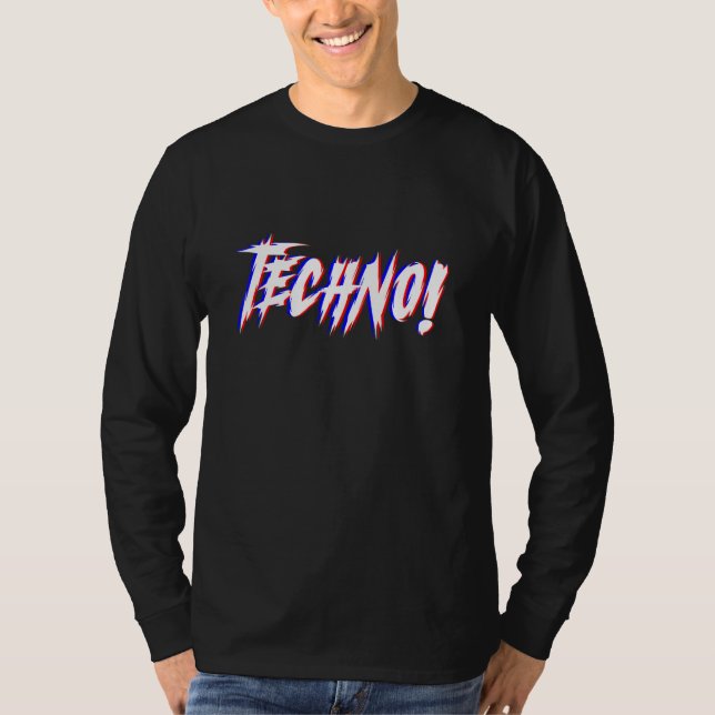Camiseta Techno Rave Clubbing Party Outfit House Dubstep Ha (Anverso)