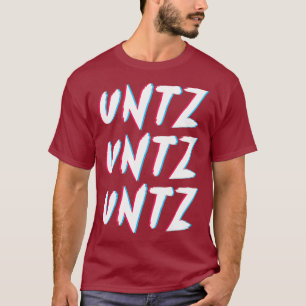Camiseta Techno Rave Gabber Untz Untz Untz Untz - DJ EDM Ra