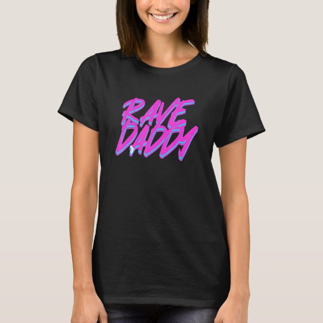 Camiseta Techno Rave Men Edm Rave Daddy (Anverso)