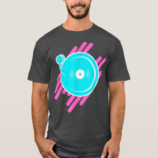 Camiseta Techno Turntable EDM Music Festival Rave Dubstep