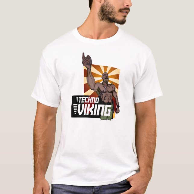 Camiseta ¡Techno Viking! (Anverso)