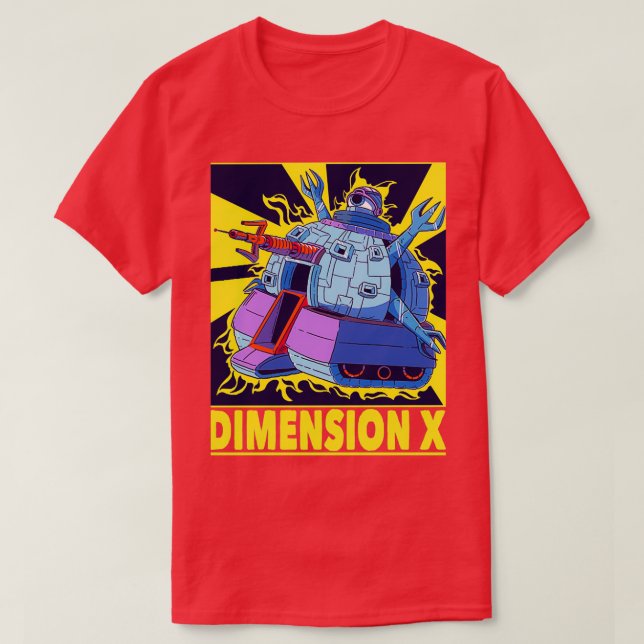 Camiseta Technodrome (Diseño del anverso)