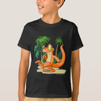 Camiseta Techo anaranjado en una búsqueda de la isla del