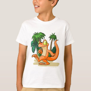 Camiseta Techo anaranjado en una búsqueda de la isla del