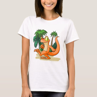 Camiseta Techo anaranjado en una búsqueda de la isla del